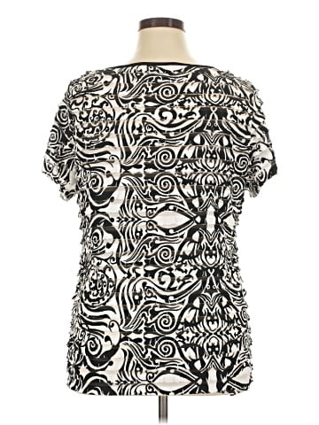 Notations Short Sleeve Blouse (view 2)