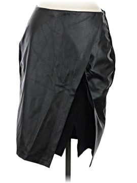 White House Black Market Faux Leather Skirt (view 1)