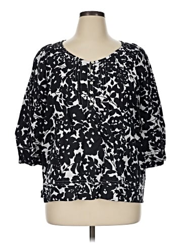 Jones New York Sport 3/4 Sleeve Blouse (view 1)