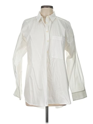 Ann Taylor LOFT Long Sleeve Button-Down Shirt (view 1)