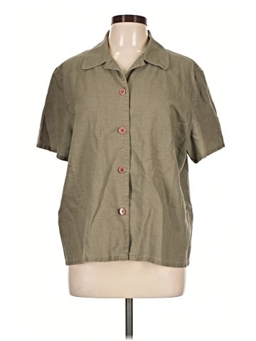 Sag Harbor Short Sleeve Button-Down Shirt (view 1)