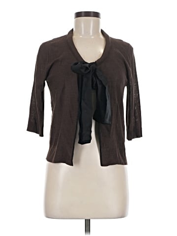 DKNY Silk Cardigan (view 1)