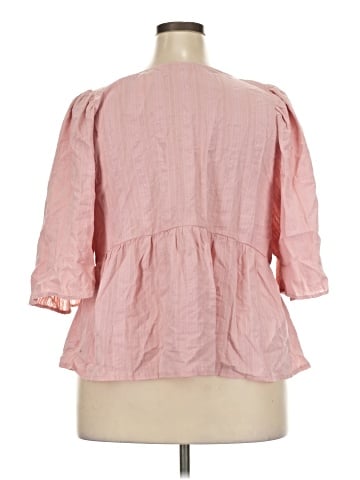 Mi ami 3/4 Sleeve Blouse (view 2)