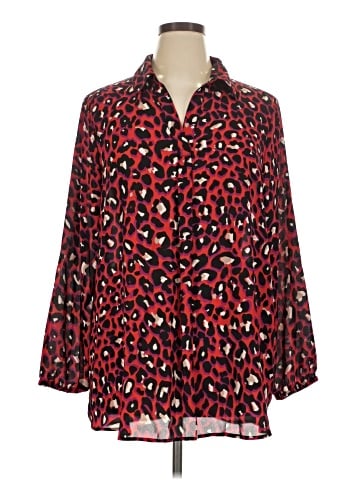 Anne Klein 3/4 Sleeve Blouse (view 1)