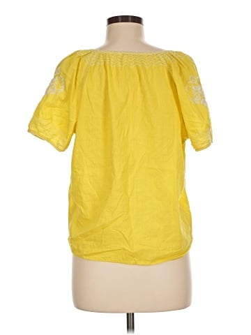 J.Crew Factory Store Short Sleeve Blouse (view 2)