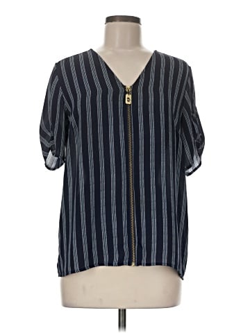 MICHAEL Michael Kors Short Sleeve Blouse (view 1)