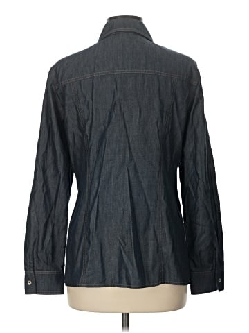 St. John Long Sleeve Button-Down Shirt (view 2)
