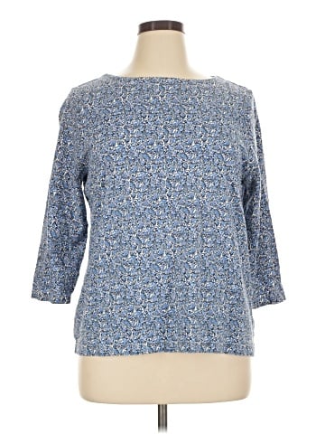 Croft & Barrow 3/4 Sleeve T-Shirt (view 1)