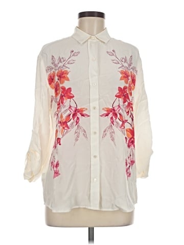 Tommy Bahama 3/4 Sleeve Silk Top (view 1)