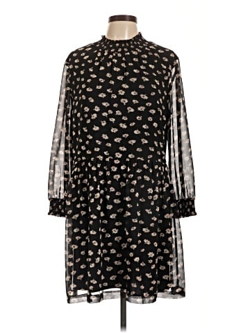 Madewell Mistlight Mockneck Dress in Seattle Floral (view 1)