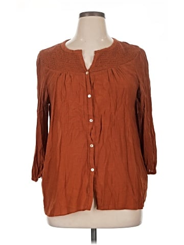 NANETTE Nanette Lepore 3/4 Sleeve Blouse (view 1)