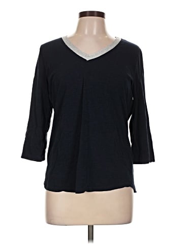 Tribal 3/4 Sleeve Top (view 1)