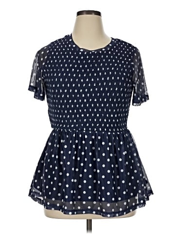Lane Bryant Short Sleeve Blouse (view 1)