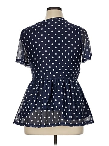 Lane Bryant Short Sleeve Blouse (view 2)