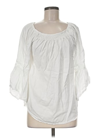 Kathy Ireland 3/4 Sleeve Blouse (view 1)