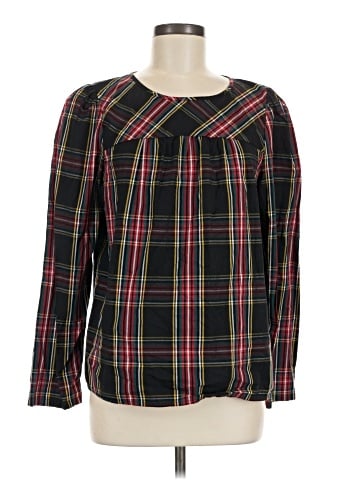 J.Crew Factory Store Long Sleeve Blouse (view 1)