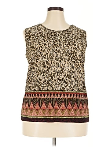 Pleat Pleat by Rafael Sleeveless T-Shirt (view 1)