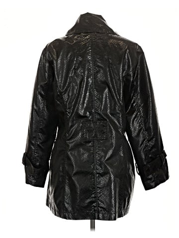 Chico's Faux Leather Jacket (view 2)