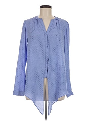 Dana Buchman Long Sleeve Blouse (view 1)