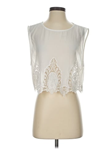 Akira Chicago Red Label Sleeveless Blouse (view 1)