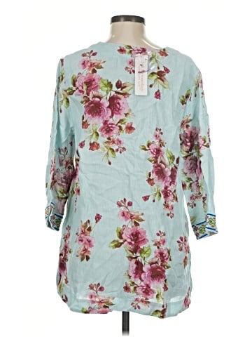 Soft Surroundings 3/4 Sleeve Blouse (view 2)