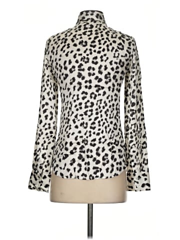 Ann Taylor Long Sleeve Silk Top (view 2)