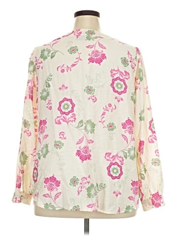 Lane Bryant Long Sleeve Blouse (view 2)