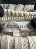 Escada Chevron-herringbone Ivory Wool Pullover Sweater Size EU 42 / US 12 - photo 7