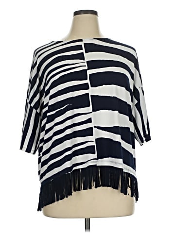 Chico's 3/4 Sleeve T-Shirt (view 1)
