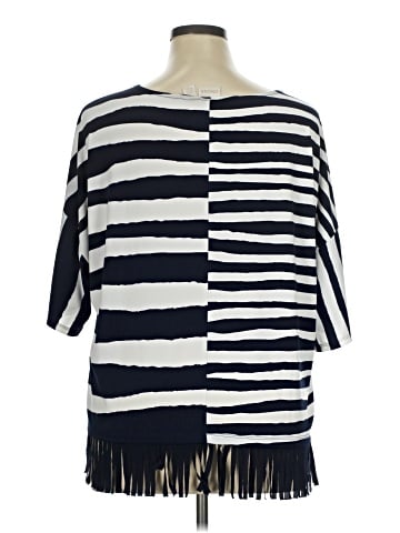 Chico's 3/4 Sleeve T-Shirt (view 2)