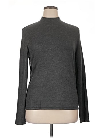 T Tahari Long Sleeve Turtleneck (view 1)