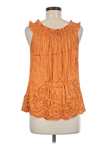 Peter Nygard Sleeveless Silk Top (view 2)