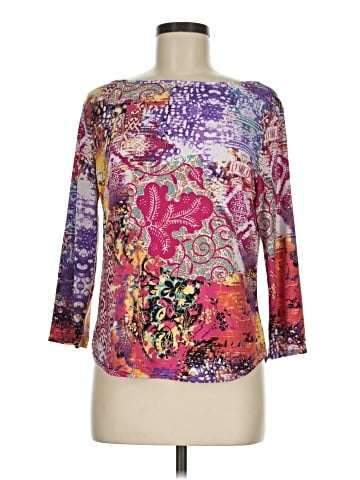 Peck & Peck 3/4 Sleeve Top (view 1)