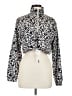 Forever 21 100% Polyester Animal Print Ivory Jacket Size M - photo 1