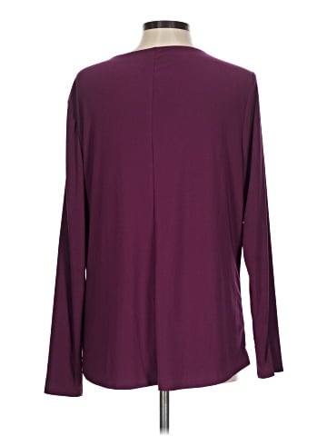 Attitudes by Renee Long Sleeve Blouse (view 2)