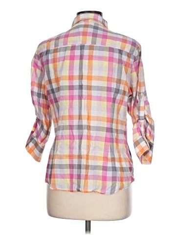 IZOD 3/4 Sleeve Button-Down Shirt (view 2)