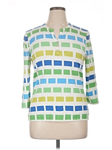 J. McLaughlin 3/4 Sleeve T-Shirt (view 1)