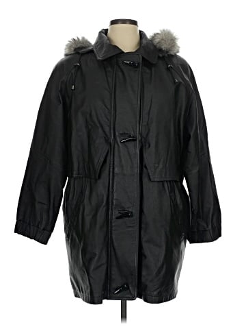 Wilsons Leather Raincoat (view 1)
