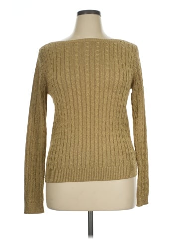Lauren by Ralph Lauren Silk Pullover Sweater (view 1)
