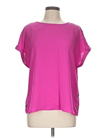 Jones New York Short Sleeve Blouse (view 1)
