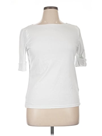 Lauren by Ralph Lauren 3/4 Sleeve T-Shirt (view 1)