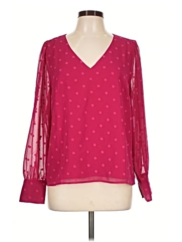 J.Crew Factory Store Long Sleeve Blouse (view 1)