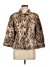 Chico's Animal Print Gold Jacket Size Lg (2) - photo 1
