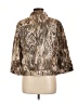 Chico's Animal Print Gold Jacket Size Lg (2) - photo 2