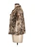 Chico's Animal Print Gold Jacket Size Lg (2) - photo 5