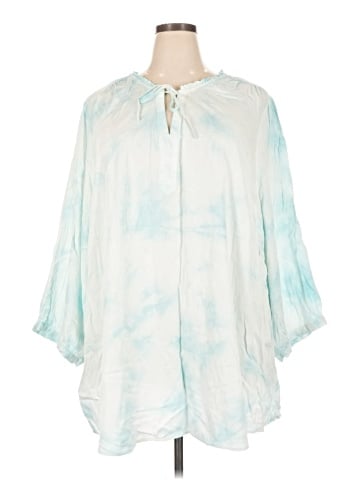 Torrid 3/4 Sleeve Blouse (view 1)