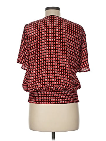 MICHAEL Michael Kors Short Sleeve Blouse (view 2)