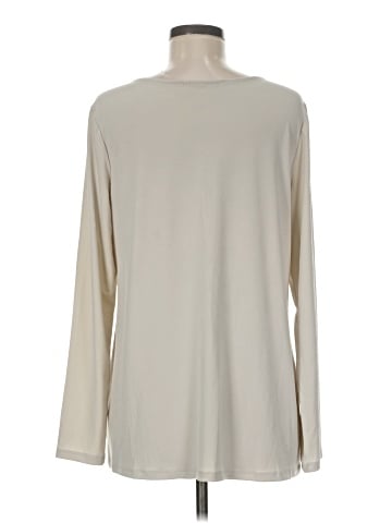 Susan Graver Long Sleeve Top (view 2)