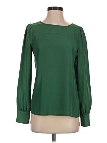 J.Crew Factory Store Long Sleeve Blouse (view 1)