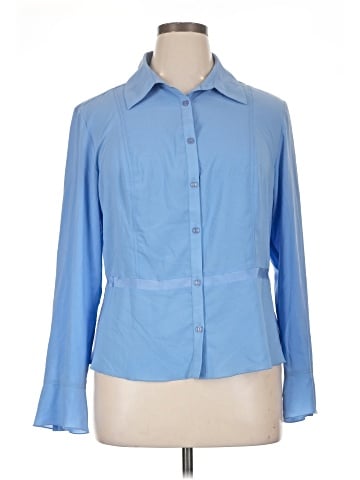 Sag Harbor Long Sleeve Blouse (view 1)